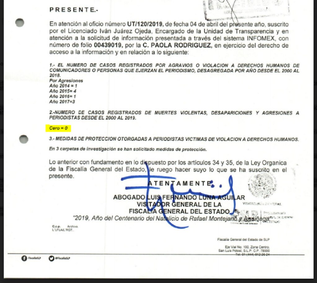 Foto: Captura de documento