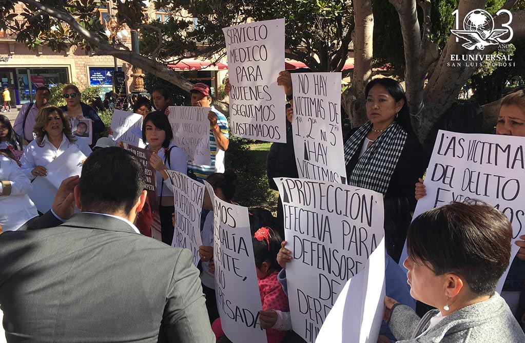 Denuncian inacción ante casos de víctimas del delito