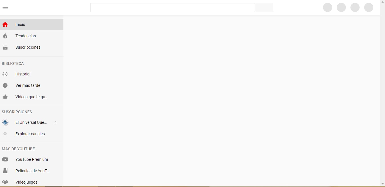 Reportan caída de YouTube a nivel mundial