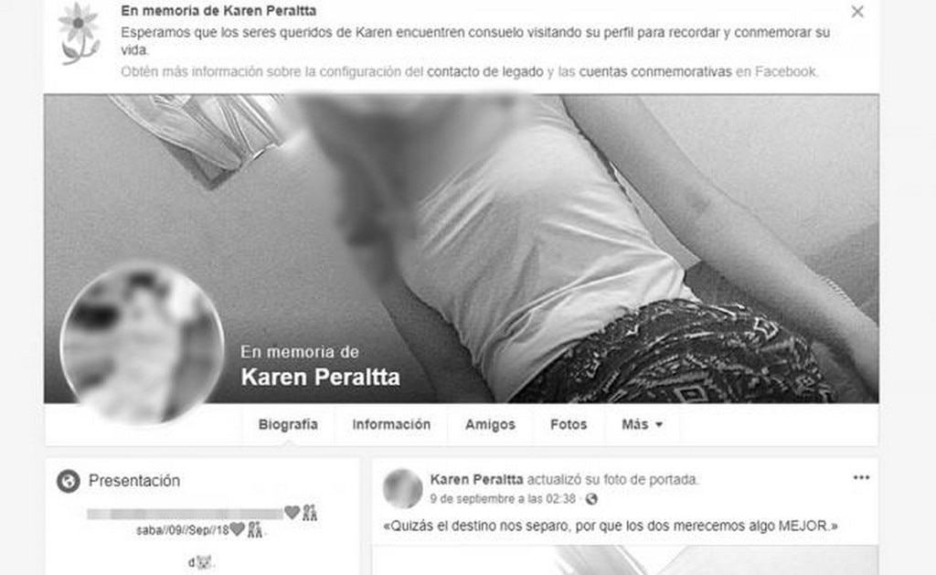  "Te voy a extrañar", escribe amiga de Karen, la niña que anunció su suicidio en Facebook