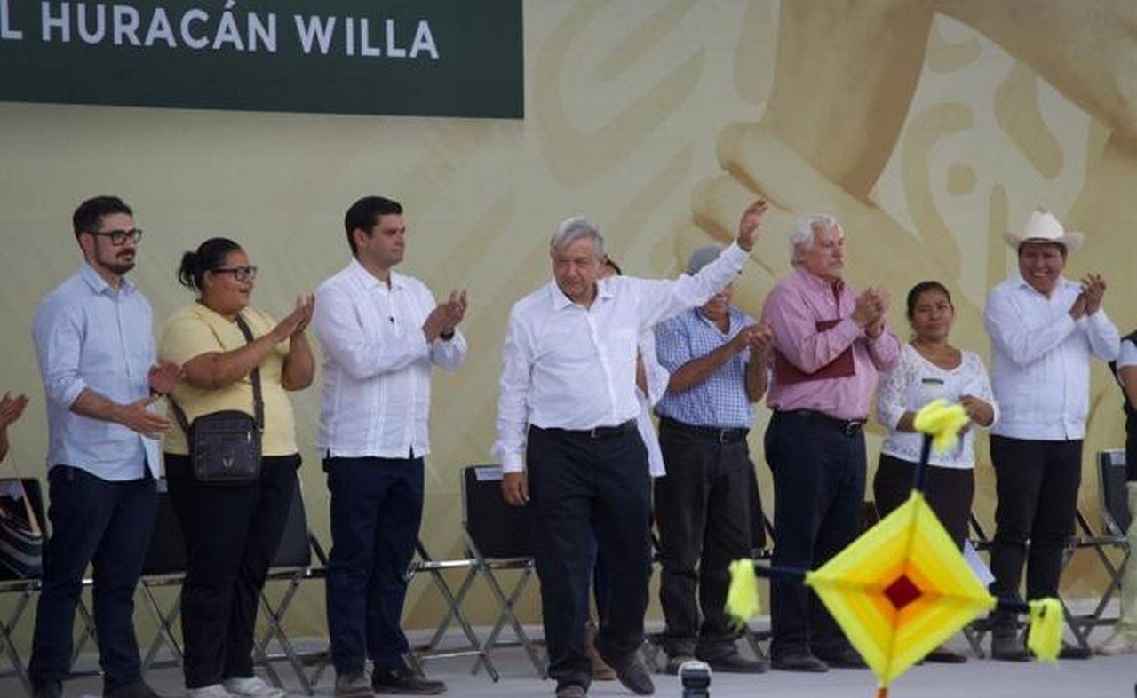 El presidente López Obrador de gira por Tuxpan, Nayarit. Foto: Germán Espinosa/EL UNIVERSAL