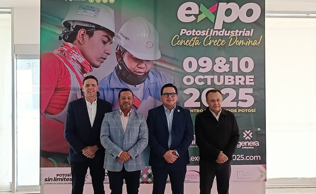 Presentación de la Expo Potosí Industrial 2025. Foto: Jazmín Ramírez