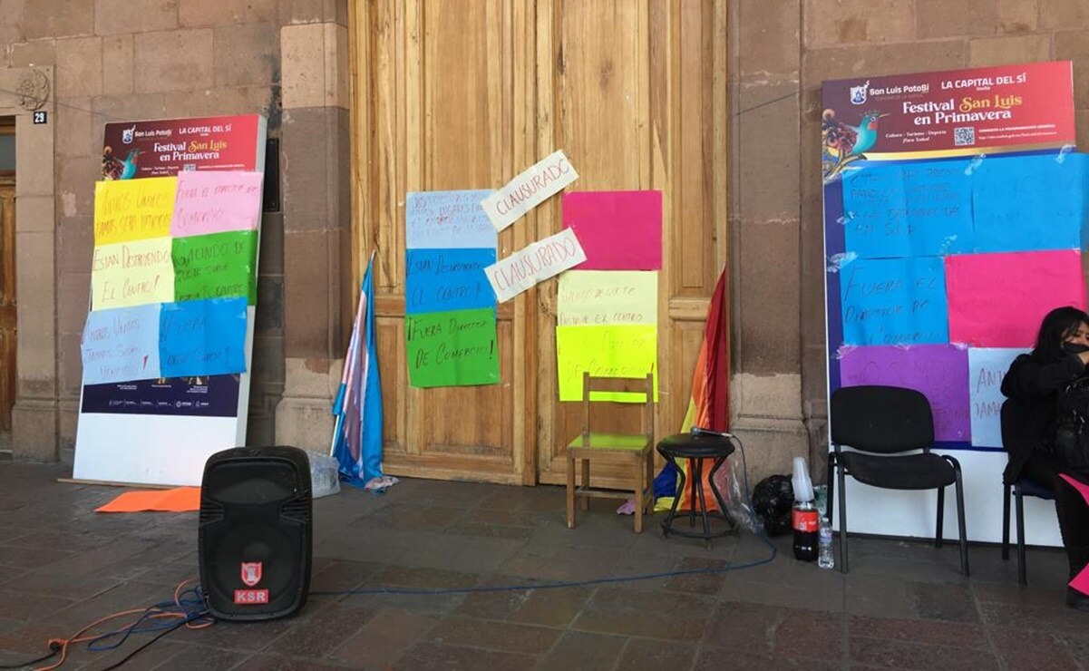 Establecimientos de la capital de SLP acusan hoistigamiento "sin fundametos" por parte de autoridades. Foto: Xochiqutzal Rangel