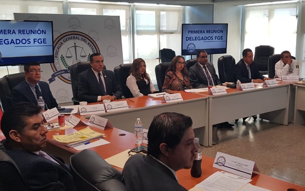 Realizan primera reunión de delegados de FGE