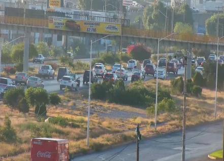 Fatal carambola en la carretera 57 