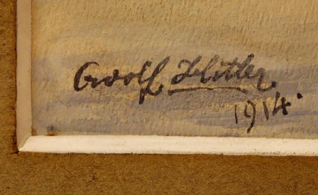 Dudan sobre autenticidad de acuarela atribuida a Hitler