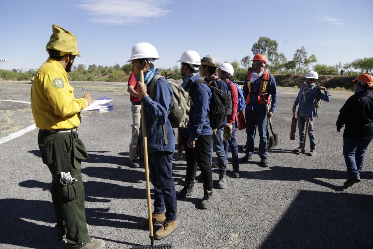 Tras incendios en SLP, Cruz Roja brinda atención a 6 brigadistas  