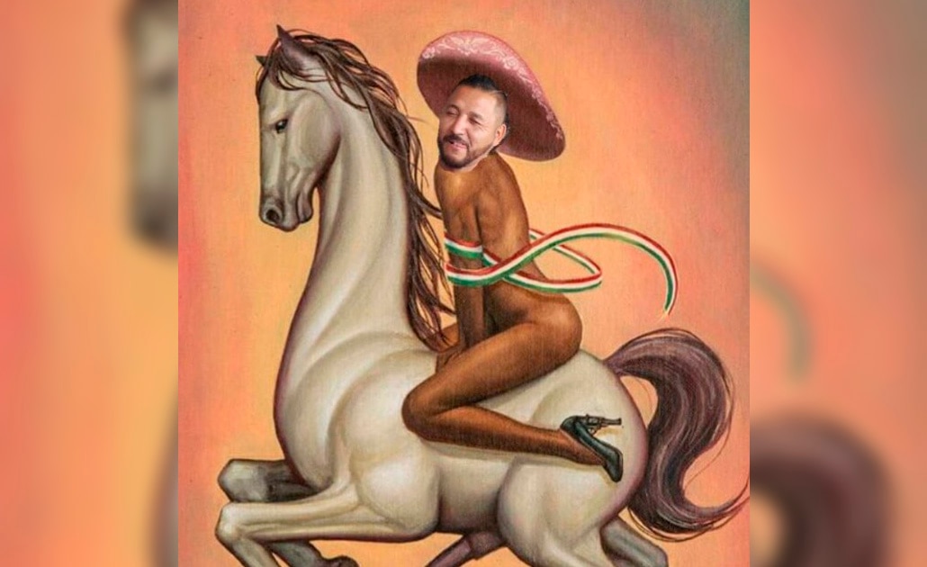 “Son bien cábulas”, responde “Mijis” a imagen de Zapata feminizado con su rostro