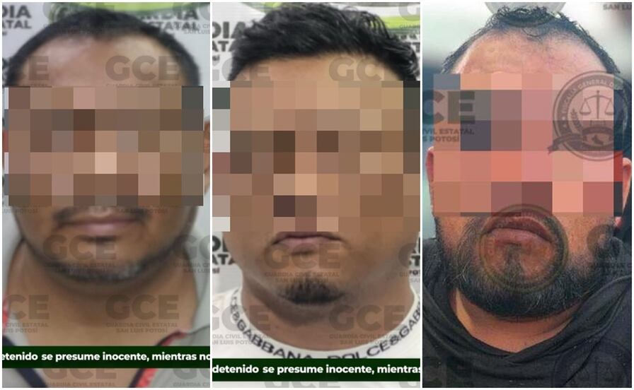 Capturan a 5 objetivos criminales en la zona Media de SLP; 2 son menores de edad 