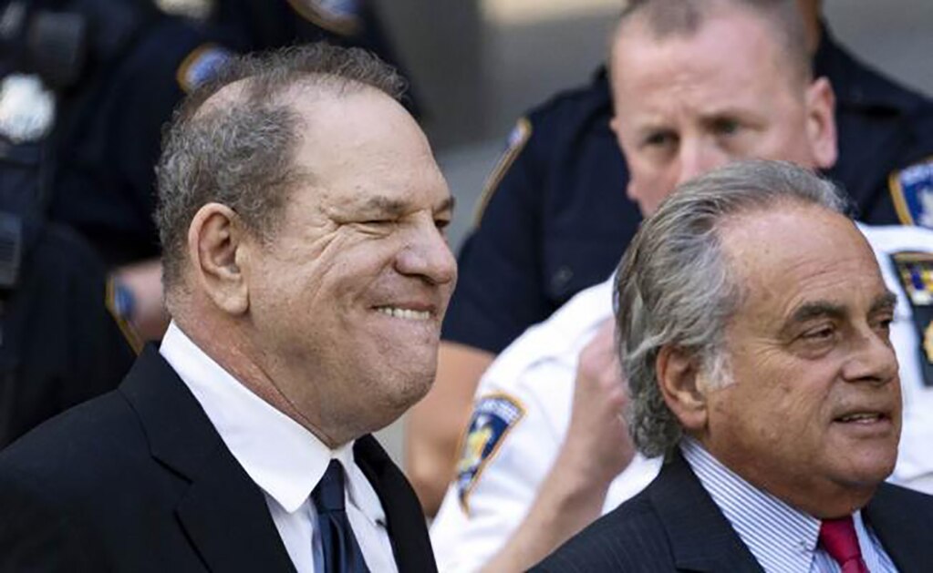 Harvey Weinstein, libre bajo fianza