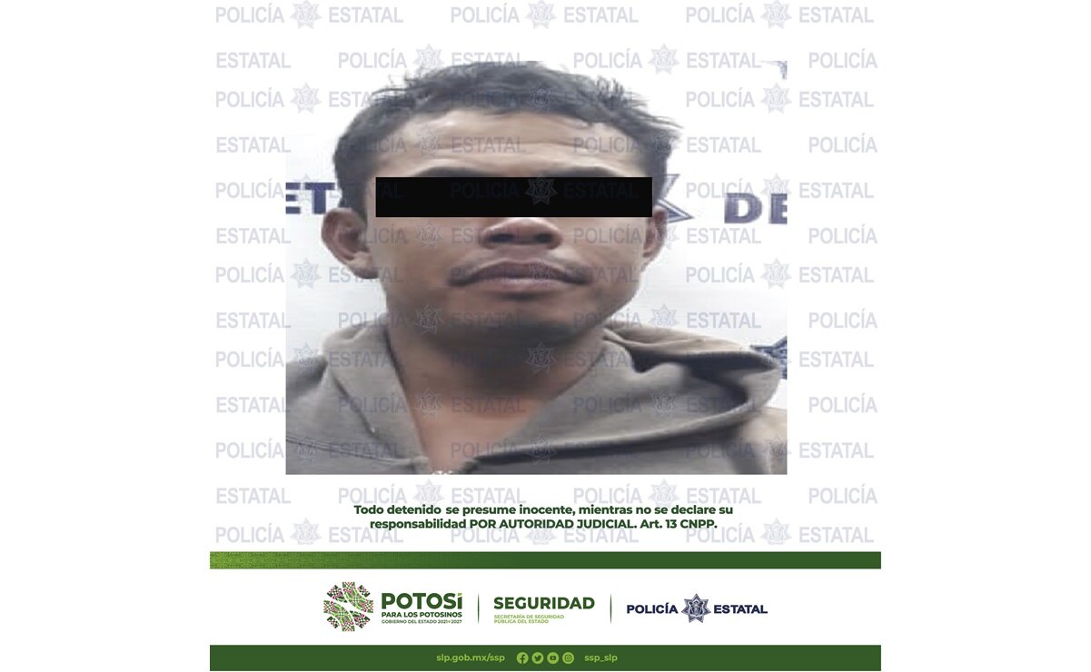 Lo detienen por presuntamente abusar sexualmente de una mujer en capital de SLP