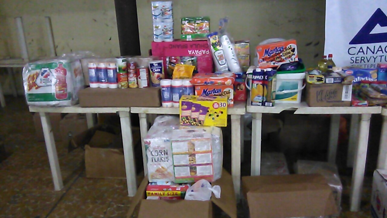 Canaco abre centro de acopio para damnificados de Venado