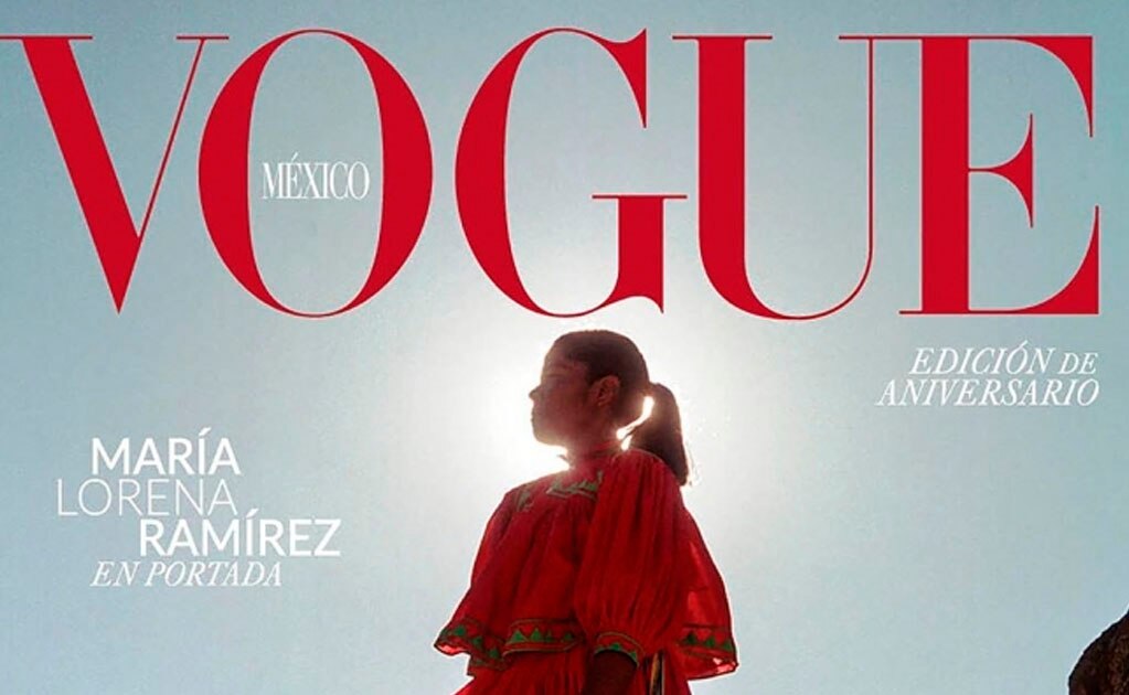 Corredora rarámuri protagoniza portada de Vogue México