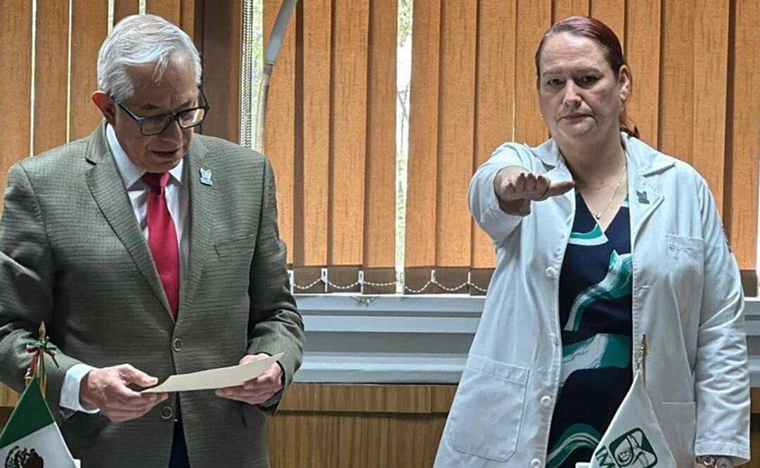Doctora Angélica Cristina Rodríguez Nester, nueva titular del IMSS en San Luis Potosí. Foto: Especial