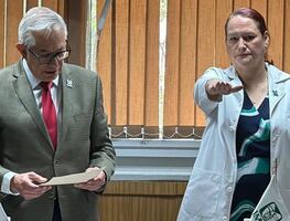 Angélica Cristina Rodríguez, nueva delegada del IMSS en San Luis Potosí