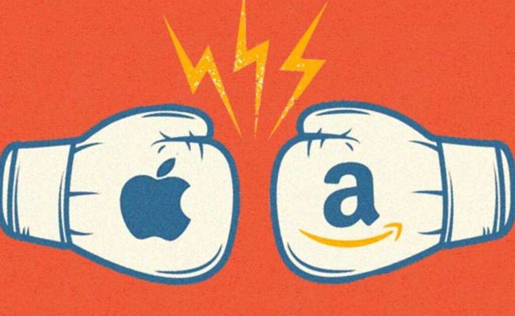 Apple contra Amazon: la batalla entre los gigantes del billón de dólares