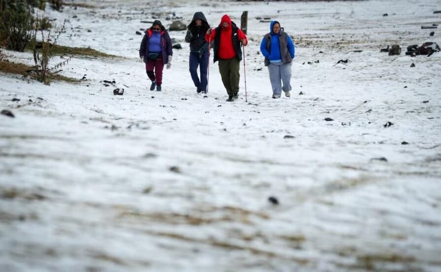 Tormenta invernal congela a México; prevén temperaturas de hasta -20 grados en zonas serranas y caía de nieve 