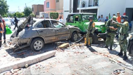 Explosión de gas dejó un herido y daños en 28 viviendas en Lomas: PC