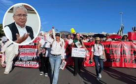 Iglesia católica de SLP se solidariza con movilizaciones de trabajadores del IMSS