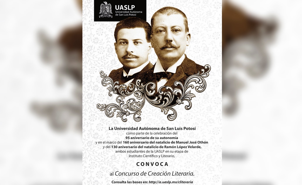 Celebra UASLP natalicio de Othón y López Velarde