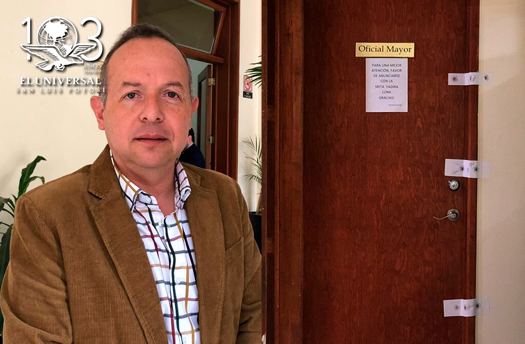 Selladas oficinas de Oficialía Mayor en Congreso del Estado