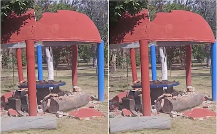 Tras derrumbe, retiraran todos los kioscos del Parque de Morales en SLP