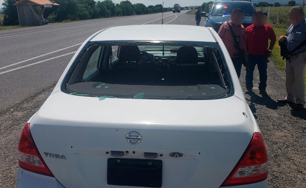 Balacera en carretera a Villa de Arriaga 