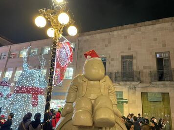 ¡Los "Timos" se quedan sin Navidad! Roban adornos en Plaza de Armas de SLP