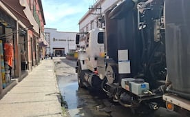 Capital potosina se prepara para lluvias con reparación de socavones