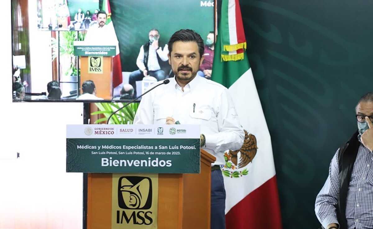 Respalda Zoé Robledo decisión del gobierno de SLP de eliminar doble servicio médico a burócratas 