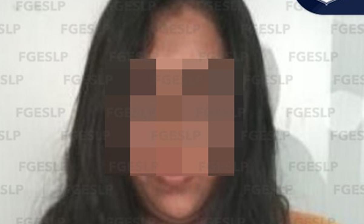 Vinculan a proceso a mujer que participó en el feminicidio de su hija de 3 años en Cerritos. Foto: Fiscalía de SLP