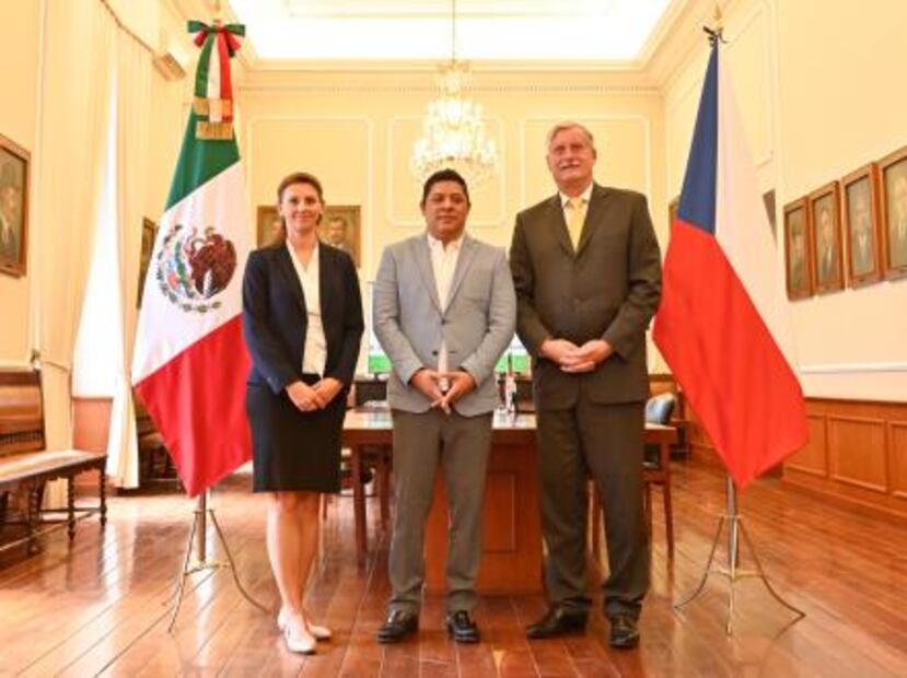 San Luis Potosí logra alianza bilateral con República Checa, anuncia Gallardo