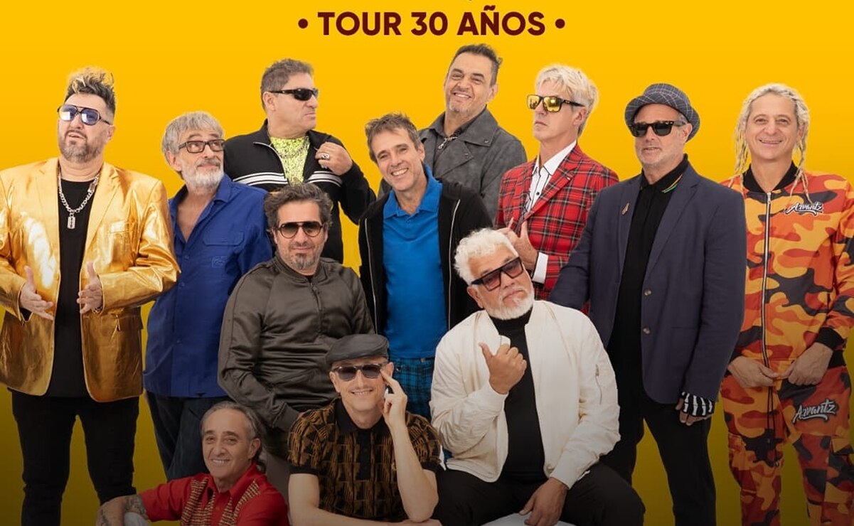 Los Auténticos Decadentes celebran 30 años de "Mi Vida Loca". Descubre como asistir al concierto sin gastar un peso. Foto: Instagram gonnagoprod y autenticosdecadentes
