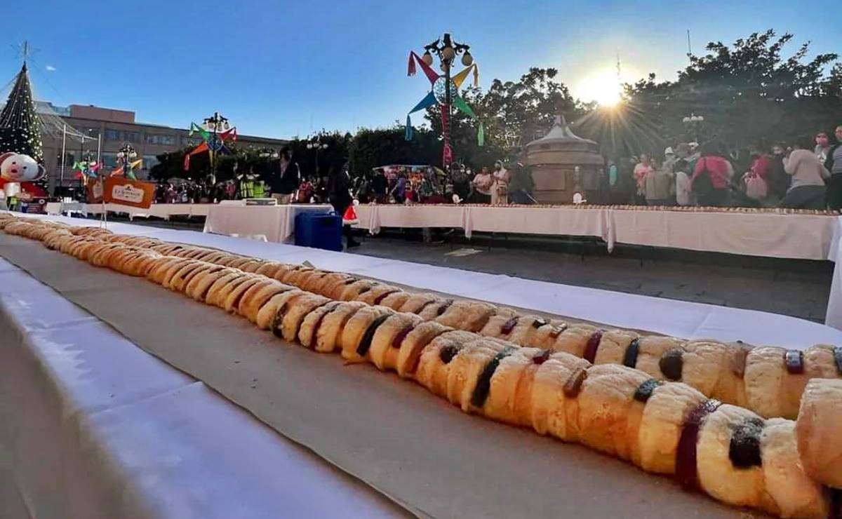 ¿Dónde y cuándo partirán la Rosca de Reyes monumental en SLP y Soledad?