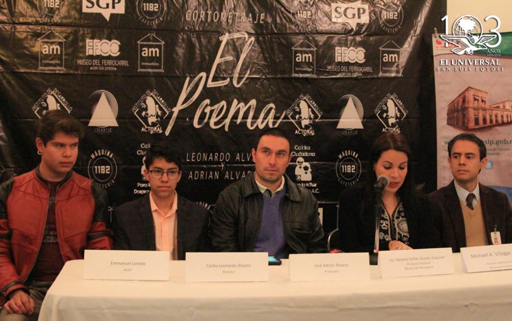 Museo del Ferrocarril presentará el cortometraje “El Poema”