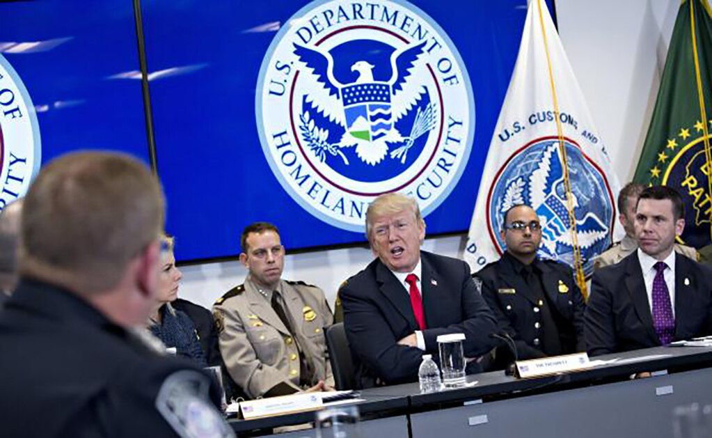 Trump quiere "un muro real, no uno pequeño" en la frontera con México