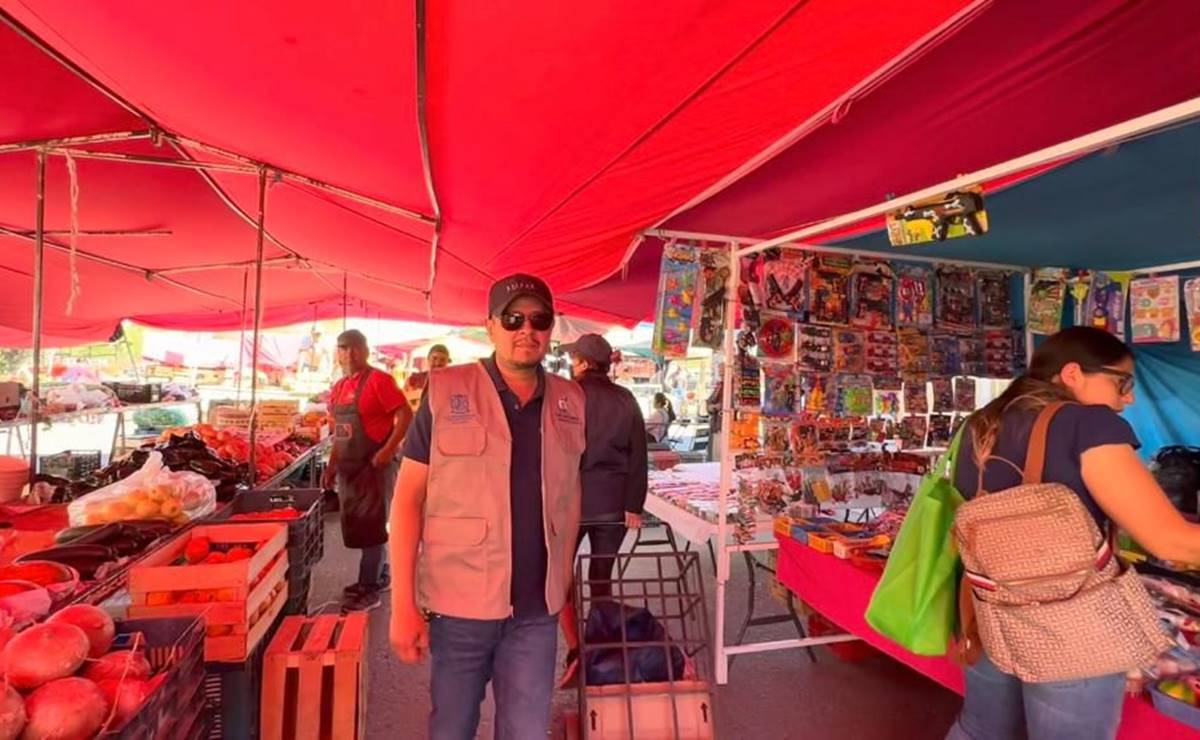 Suspenden a 544 comerciantes de tianguis en SLP; falta de permisos y venta de alcohol, entre causas