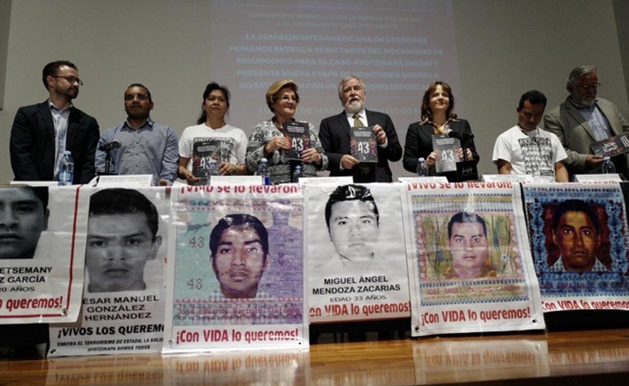  CIDH descarta verdad histórica sobre caso Ayotzinapa