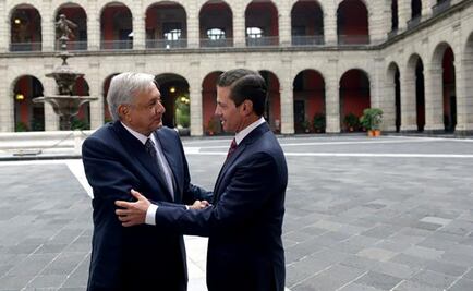 Termina encuentro entre AMLO y Peña Nieto donde hablaron de la transición