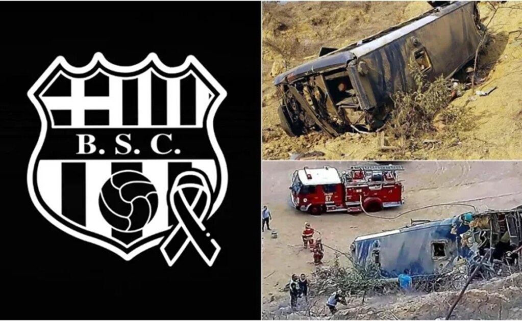 Autobús con aficionados cae de acantilado; reportan ocho muertos