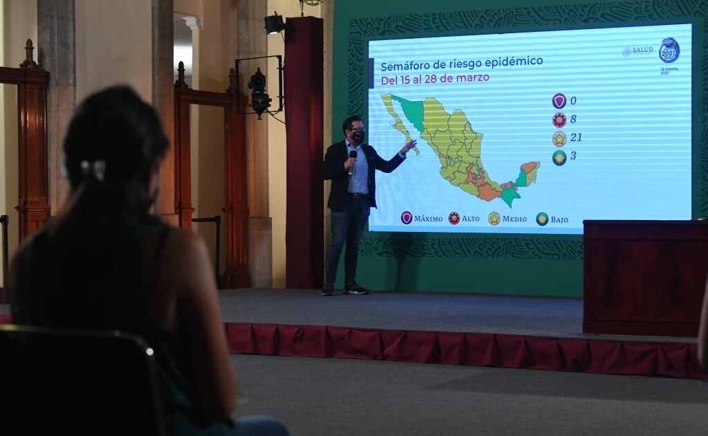 Ssa anuncia que San Luis Potosí estará en semáforo amarillo a partir de este lunes