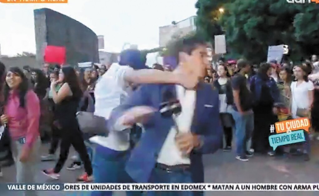 Identifican a agresor de reportero como “El Chupas”; pertenece a grupo de choque