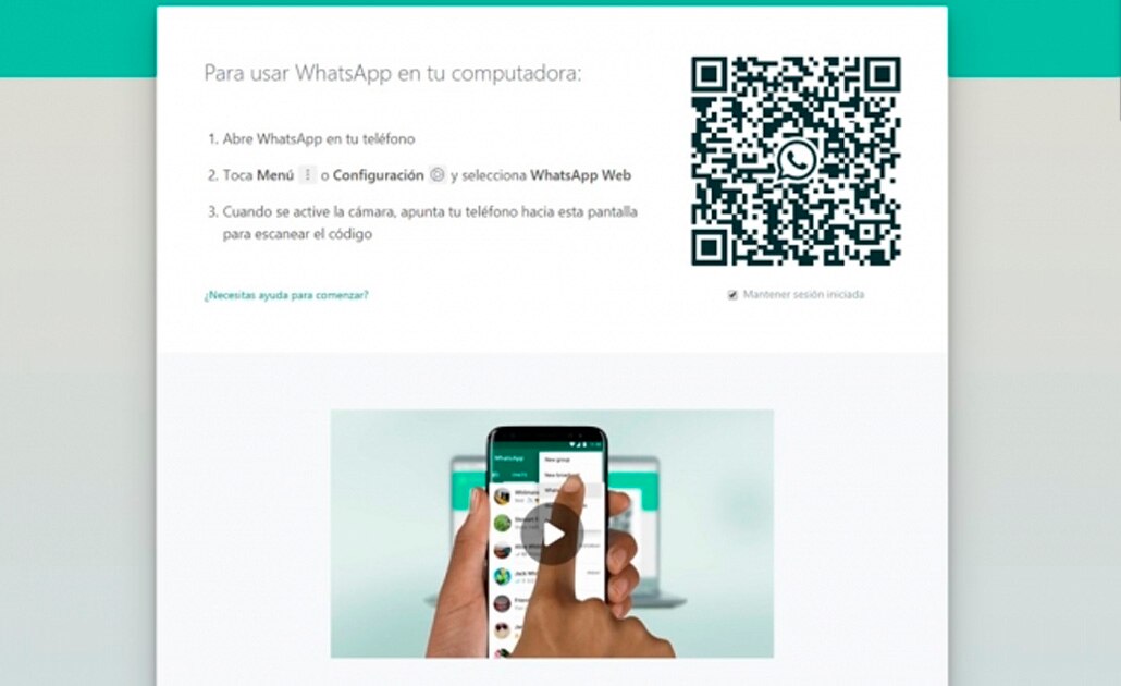 Así roban datos en WhatsApp a través del código QR