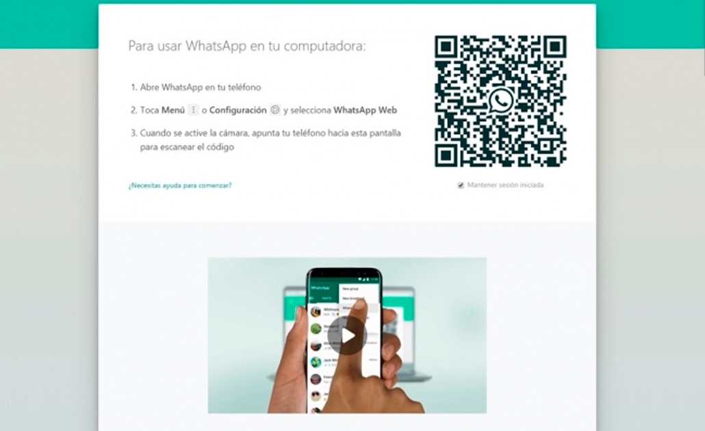 Así roban datos en WhatsApp a través del código QR