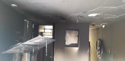 Publicidad política que cae de globo, la presunta causa de incendio en casa de SLP