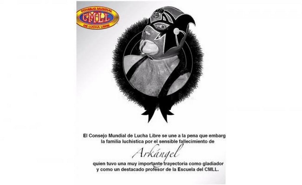 Muere el luchador Arkángel, integrante del CMLL