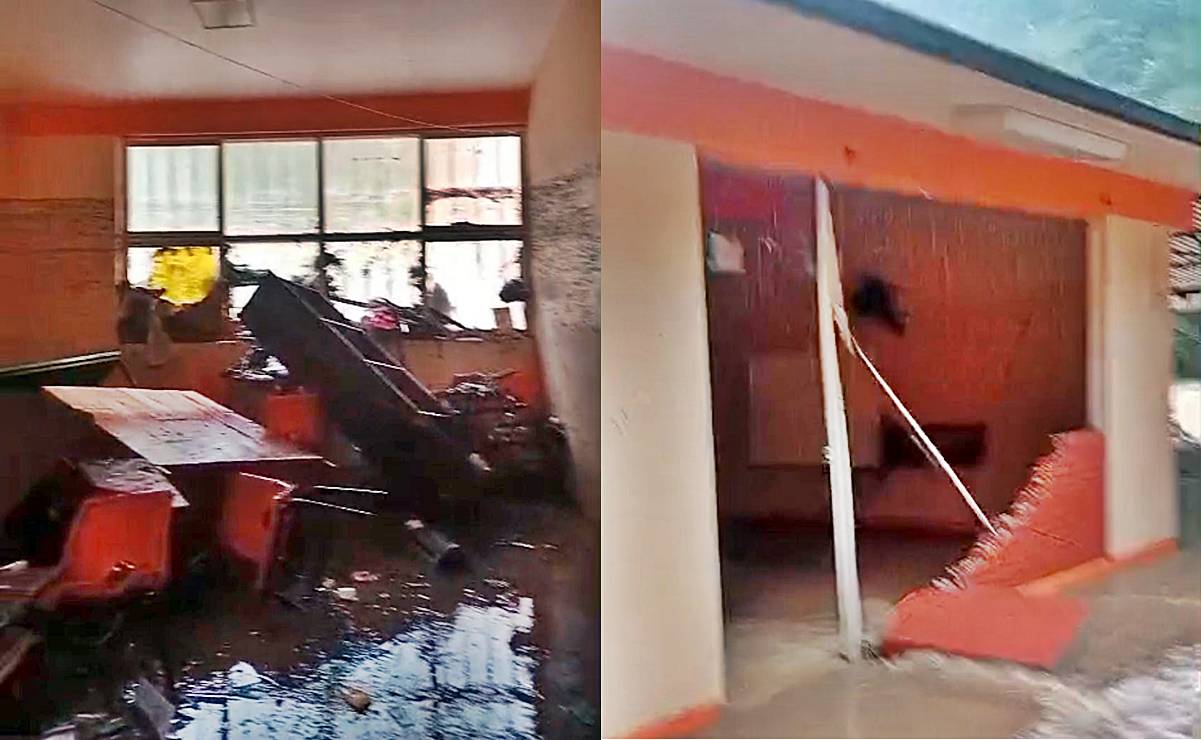 Se mantiene suspensión de clases en la Huasteca Potosina tras afectaciones por lluvias