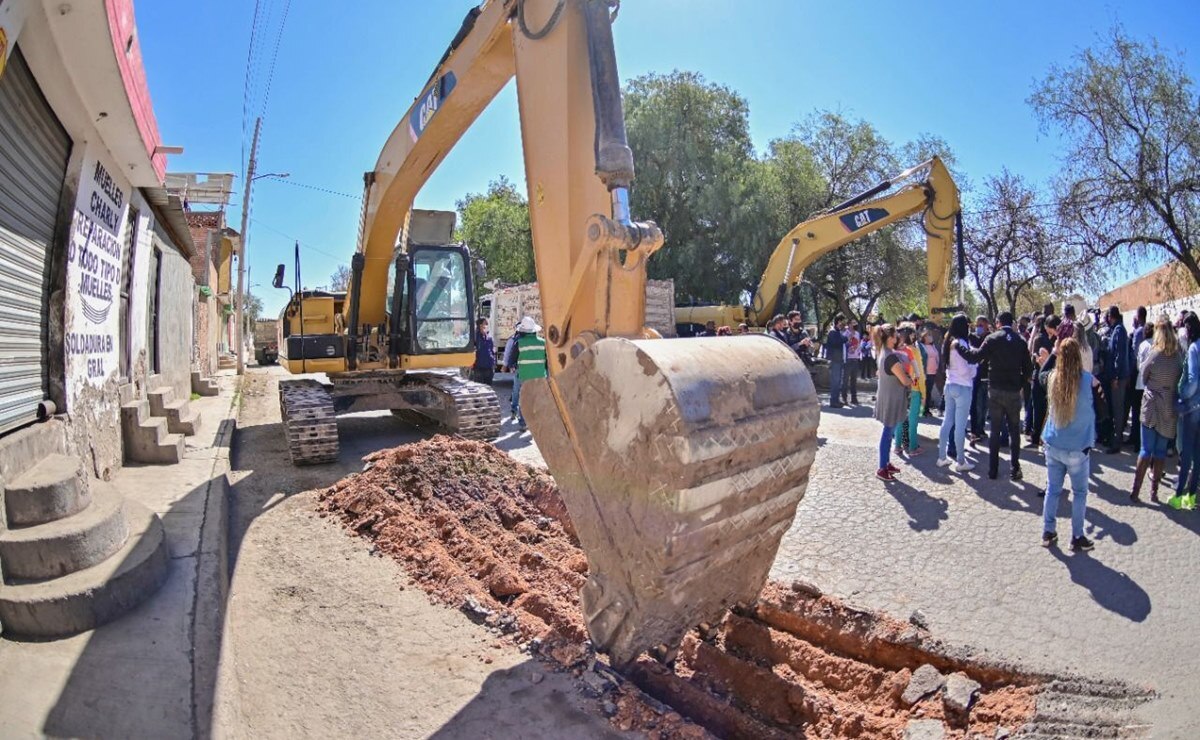 La obra hidrosanitaria permitirá dar por concluido el problema añejo de inundaciones que aquejaba a familias potosinas de la zona metropolitana. Foto: Especial