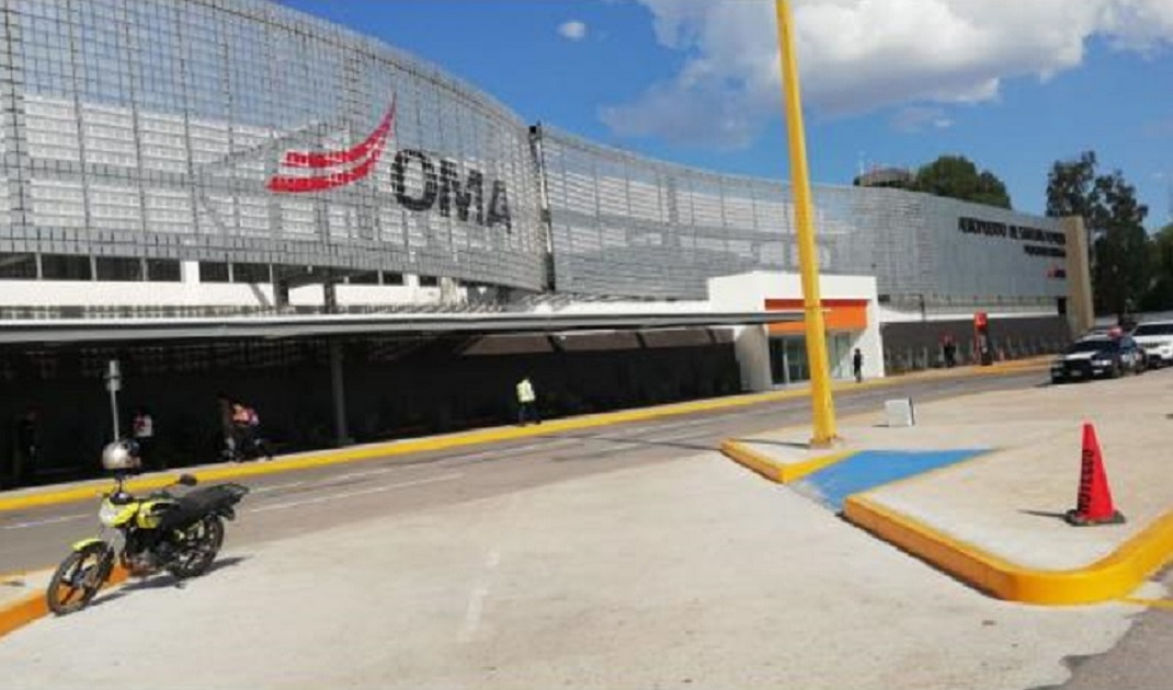 Ligero crecimiento de 0.8% en aeropuerto potosino en 2019