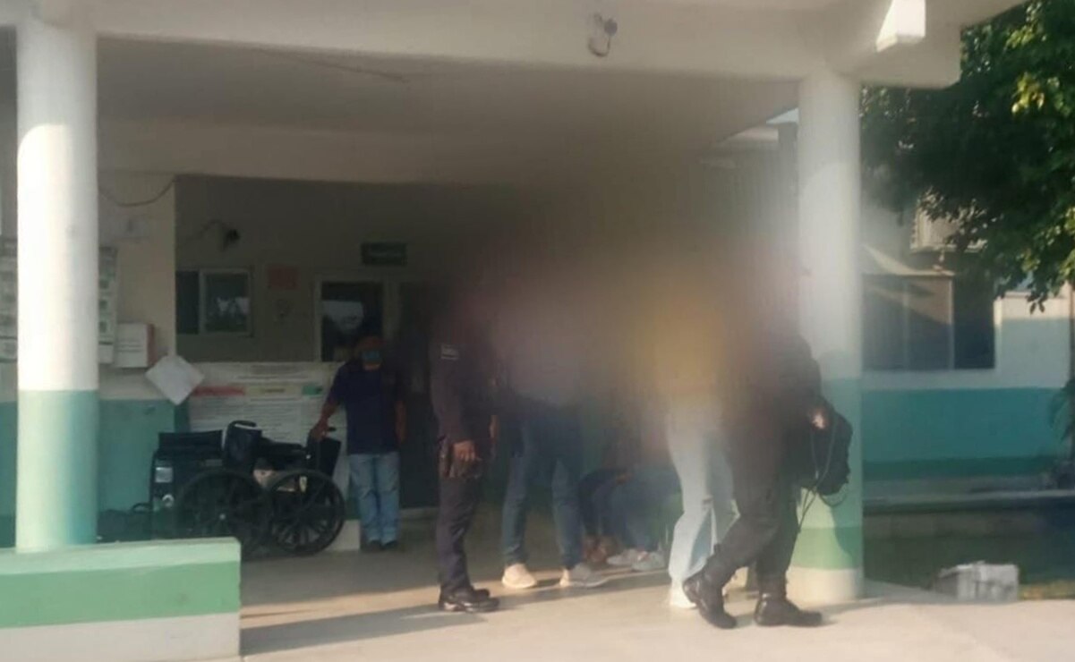 El bebé fue localizado por vecinos de la comunidad, en Tamazunchale, SLP. Foto: Cortesía